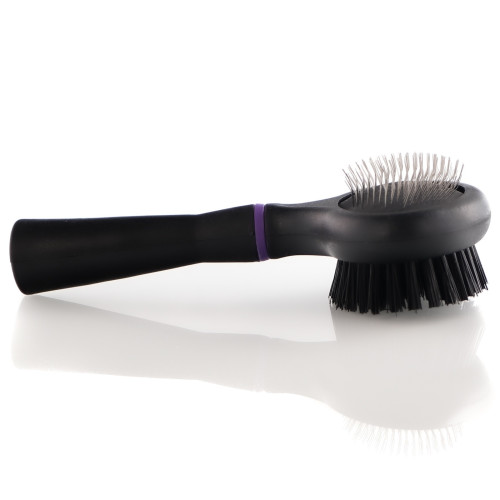 Groom Cat Dual Slicker Brush - delikatna pielęgnacja, mniej kul sierści