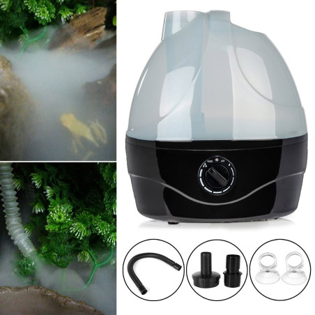 Repti-Zoo TF01 zewnętrzny generator mgły - Cicha i precyzyjna wilgotność idealna do terrarium