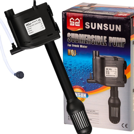 SunSun HQJ-1200G pompa wody - cicha i wydajna, idealna do akwarium słodkowodnego