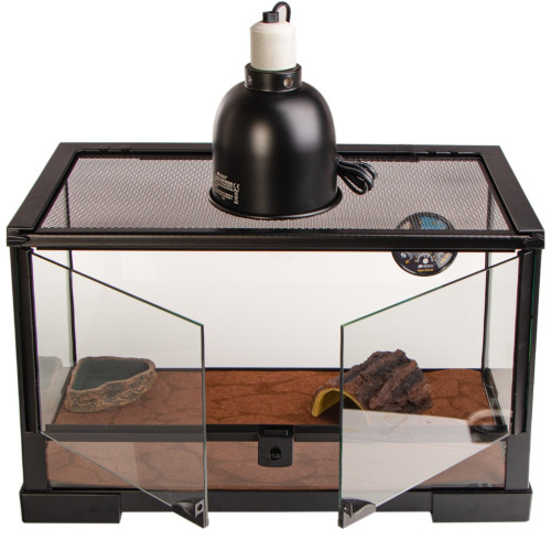 Terrarium szklane Resun ReptiSet Comfort ONE 50×25×30 cm