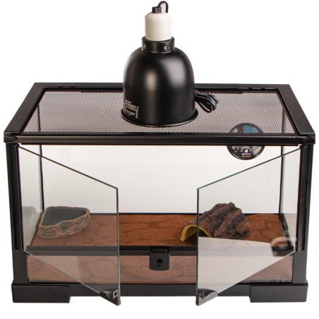 Terrarium szklane Resun ReptiSet Comfort ONE 50×25×30 cm