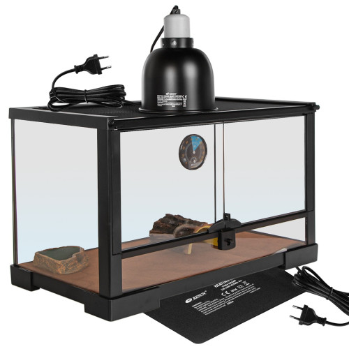 Terrarium szklane Resun ReptiSet Comfort ONE 50×25×30 cm