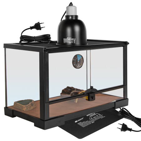 Terrarium szklane Resun ReptiSet Comfort ONE 50×25×30 cm