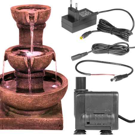 Kruger Meier HydroSpark All Connect - pompa wody 450l/h 12V i 230V | Idealna do oczka wodnego