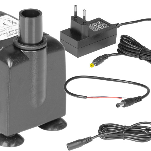 Kruger Meier HydroSpark All Connect - pompa wody 450l/h 12V i 230V | Idealna do oczka wodnego