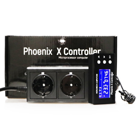 Andromeda Computers Phoenix X Controller termostat i programator - Precyzyjna kontrola temperatury w akwarium