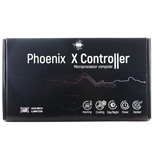 Andromeda Computers Phoenix X Controller termostat i programator - Precyzyjna kontrola temperatury w akwarium