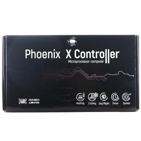 Andromeda Computers Phoenix X Controller termostat i programator - Precyzyjna kontrola temperatury w akwarium