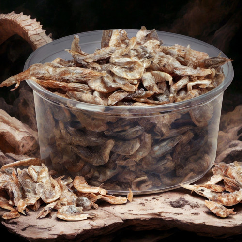 Terrario Repti Bites Shrimps 250ml - krewetki suszone | Naturalne źródło białka dla gadów