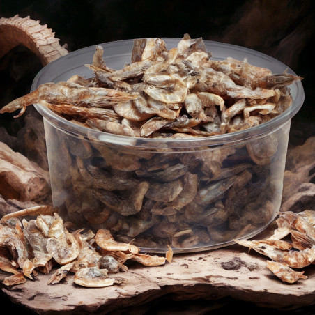 Terrario Repti Bites Shrimps 250ml - krewetki suszone | Naturalne źródło białka dla gadów