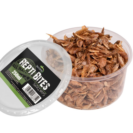 Terrario Repti Bites Shrimps 250ml - krewetki suszone | Naturalne źródło białka dla gadów