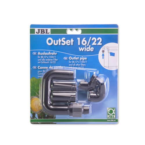JBL OutSet 16/22 wylot filtra zewnętrznego - Krystaliczna woda do akwarium