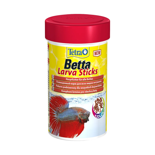 Tetra Betta Larva Sticks 100ml - Idealne dla bojownika
