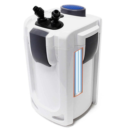 SunSun Health Water UV-C 2 filtr kubełkowy 1000l/h z lampą UV - Krystaliczna woda