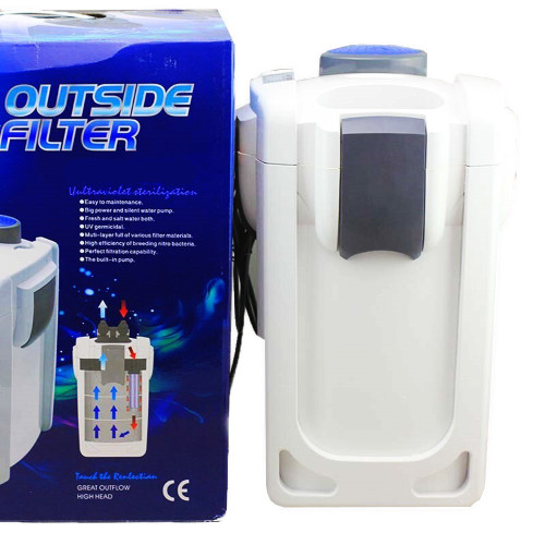 SunSun Health Water UV-C 2 filtr kubełkowy 1000l/h z lampą UV - Krystaliczna woda