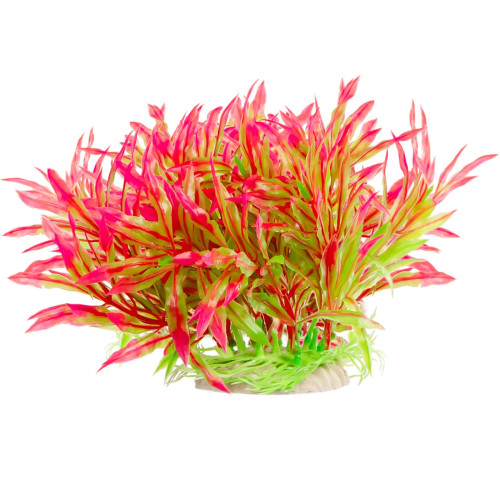 Kruger Meier Plant Pink Grass - roślinka sztuczna | Idealna do terrarium