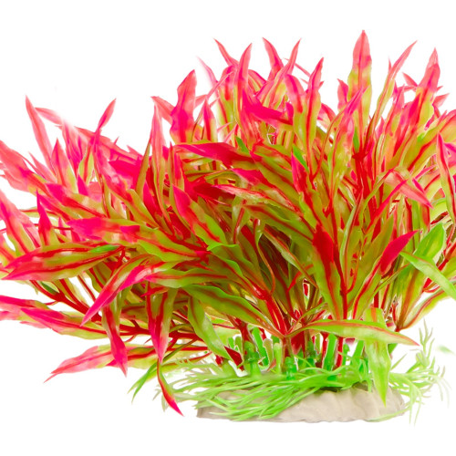 Kruger Meier Plant Pink Grass - roślinka sztuczna | Idealna do terrarium