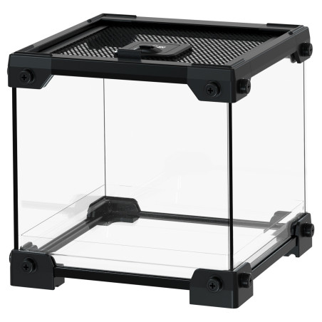 Terrarium szklane Repti-Zoo NAK02B 20x20x20 cm z siatką