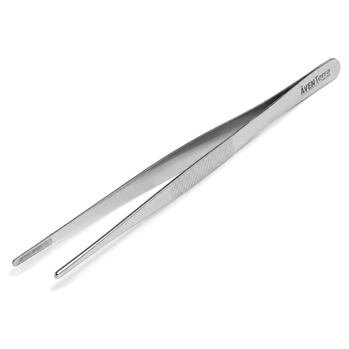 Pęseta Aventerra CLAWey POINT 30 cm prosta stalowa do terrarium