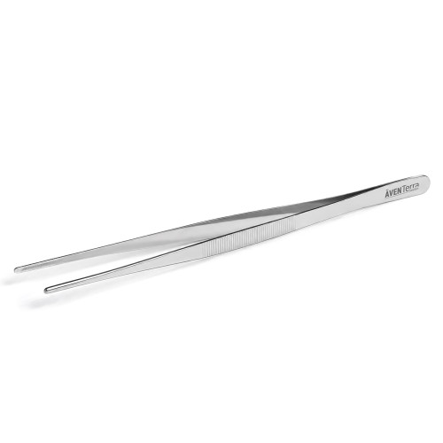 Pęseta Aventerra CLAWey POINT 30 cm prosta stalowa do terrarium