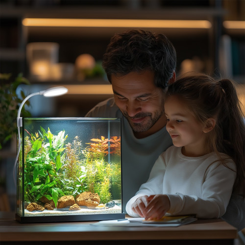 Kruger Meier Velluto S-Line - lampa LED do akwarium 10l - 40l | Energooszczędne naturalne światło