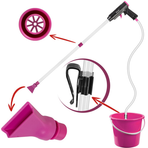 Yaubay Gravel Cleaner odmulacz z pompką zasysania wody - szybkie czyszczenie żwiru
