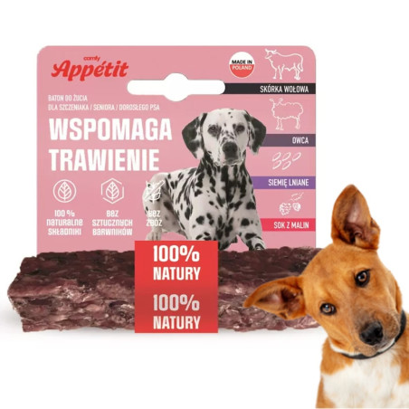 Comfy Appetit baton dla psa na zdrowe trawienie 12cm 40g - Lekkostrawny i smakowity