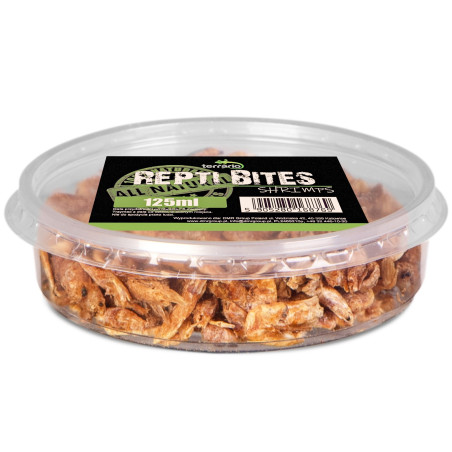 Terrario Repti Bites Shrimps 125ml - bogate w białko dla gadów