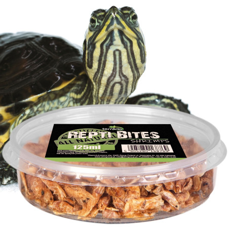 Terrario Repti Bites Shrimps 125ml - bogate w białko dla gadów