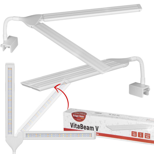 Kruger Meier VitaBeam V lampa LED 23W do akwarium 80-120l - Idealne oświetlenie dla roślin