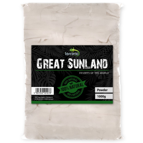 Podłoże Terrario Great Sunland 1 kg - biała glina do terrarium