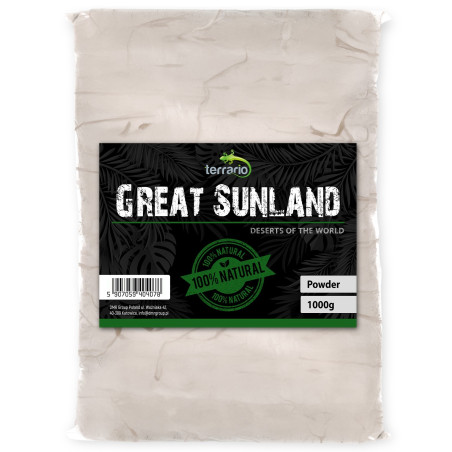Podłoże Terrario Great Sunland 1 kg - biała glina do terrarium