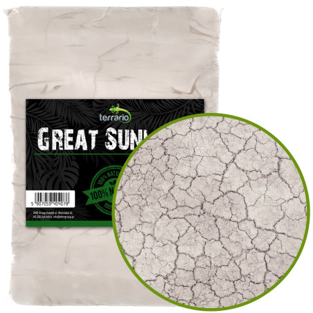 Podłoże Terrario Great Sunland 1 kg - biała glina do terrarium