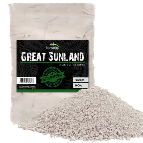 Podłoże Terrario Great Sunland 1 kg - biała glina do terrarium