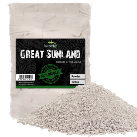 Podłoże Terrario Great Sunland 1 kg - biała glina do terrarium