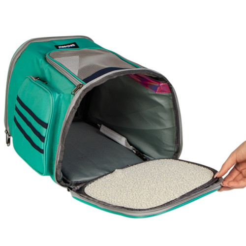 Furrever Friends Catbox Turquoise plecak transporter dla kota i psa - Bezpieczny i lekki na podróże