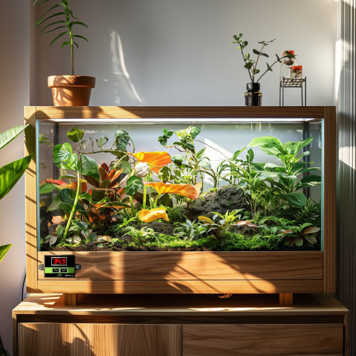 Terrario Amantea 2.0 7W - mata grzewcza z termostatem | Idealna do terrarium