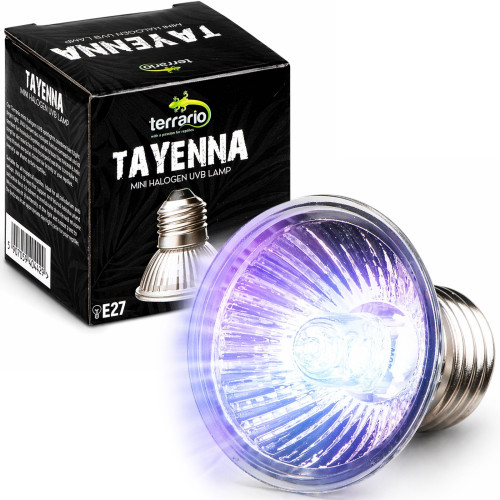 Mini halogen grzewczy Terrario Tayenna 25W UVB
