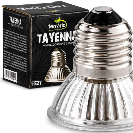 Mini halogen grzewczy Terrario Tayenna 25W UVB