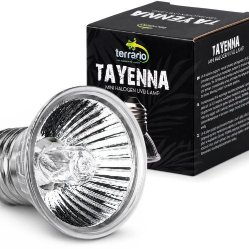 Mini halogen grzewczy Terrario Tayenna 25W UVB