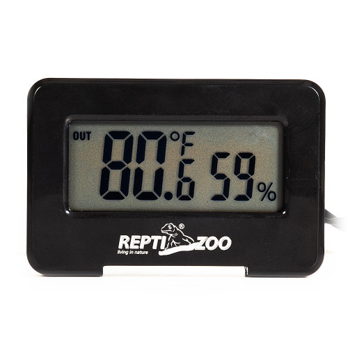 Repti-Zoo Multi-Functional Thermo-Hygro termometr i higrometr LCD | Idealny do terrarium