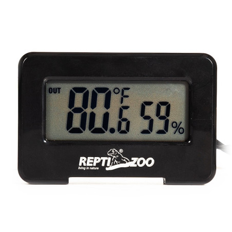 Repti-Zoo Multi-Functional Thermo-Hygro termometr i higrometr LCD | Idealny do terrarium