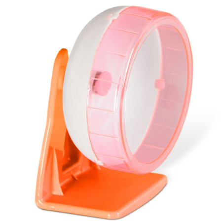 Furrever Friends Olympic Wheel Orange - kołowrotek z łożyskiem kulkowym | Cichy, płynny trening dla chomika