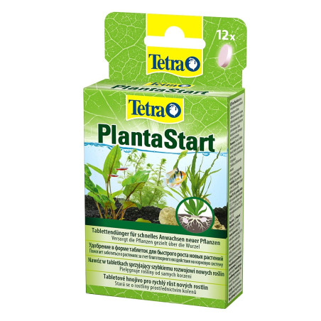 Tetra Planta Start 12 - Wzmacnia korzenie, bujne rośliny w akwarium