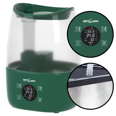 Repti-Zoo Digital Fogger with Hygrostat - Idealny do terrarium