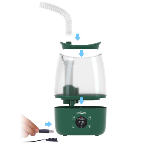 Repti-Zoo Digital Fogger with Hygrostat - Idealny do terrarium
