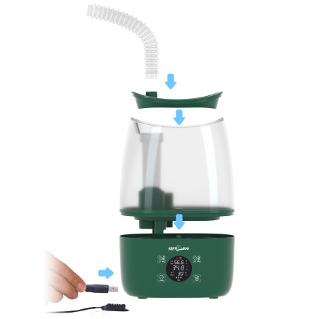 Repti-Zoo Digital Fogger with Hygrostat - Idealny do terrarium