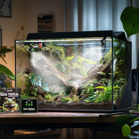 Terrario Oasis Tropical - zraszacz automatyczny | Idealne nawilżenie terrarium