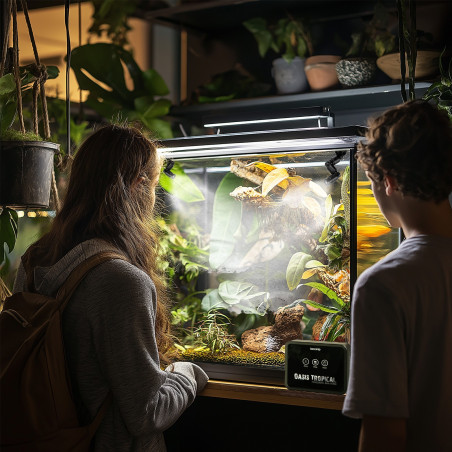 Terrario Oasis Tropical - zraszacz automatyczny | Idealne nawilżenie terrarium