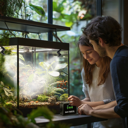 Terrario Oasis Tropical - zraszacz automatyczny | Idealne nawilżenie terrarium